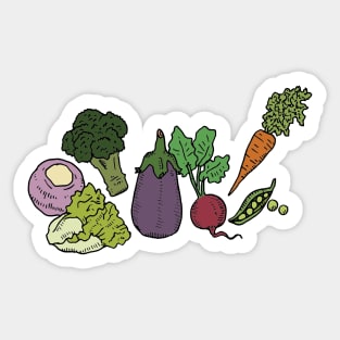 Vegetables Sticker